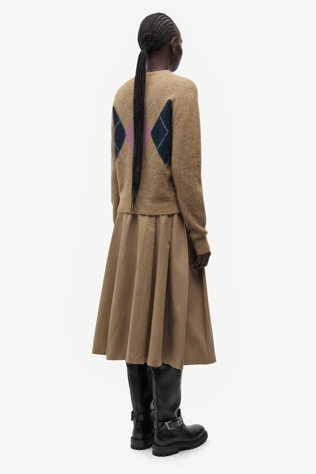 Sanor cardigan - Lead Gray